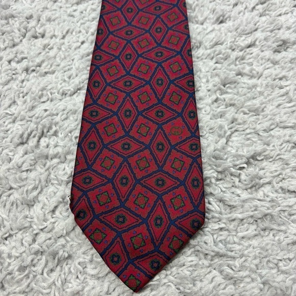 Gucci Neck Tie 100% Silk Vintage Double G Classic Prossional Business Work - Picture 1 of 6